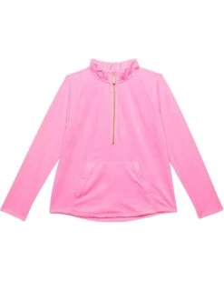 Lilly Pulitzer Kids Little Skipper Ruffle Velour (Toddler/Little Kids/Big Kids)