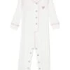 P.J. Salvage Kids Kiss Me Goodnight Peachy Romper (Infant) -Madewell Store 51D6XTCIv1L. AC SR736920