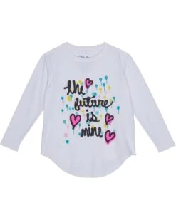 Chaser Kids The Future Is Mine Recycled Cozy Knit Tee (Little Kids/Big Kids)