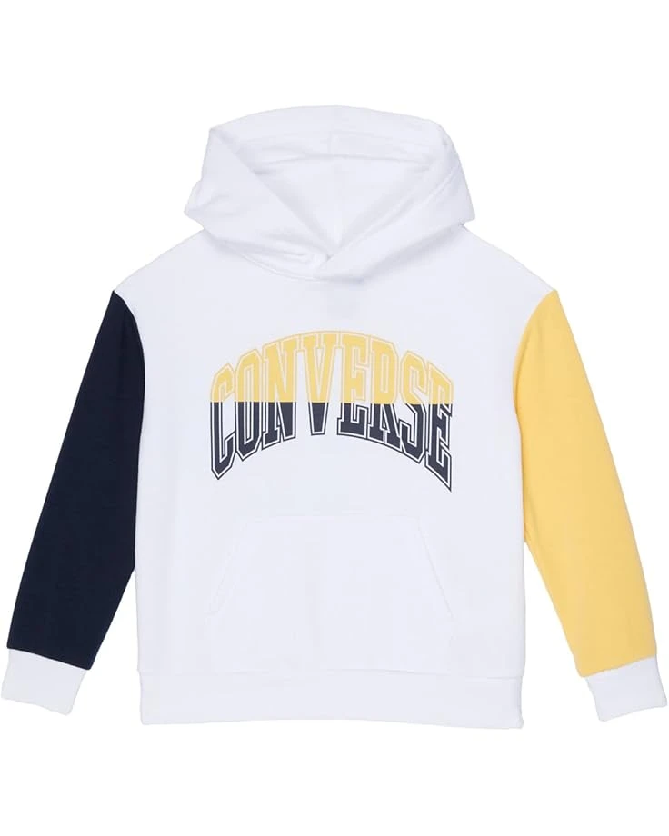 Converse Kids Color-Block Pullover Hoodie (Little Kids) 3 Converse Kids Color-Block Pullover Hoodie (Little Kids)