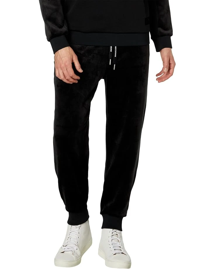 Armani Exchange Velour Fleece Joggers 3 Armani Exchange Velour Fleece Joggers