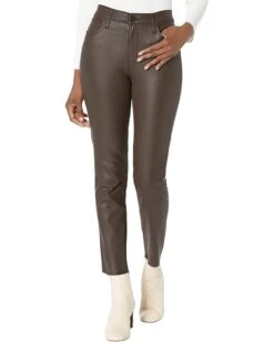 KUT From The Kloth Rachael High-Rise Fab Ab Mom Raw Hem - Coated