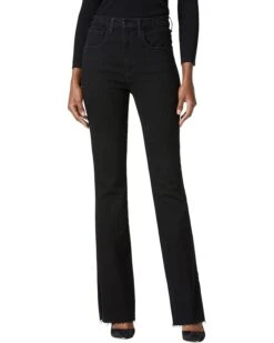 Joe's Jeans Hi Honey Bootcut W/ Raw Hem Side Slit