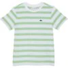 Lacoste Kids Short Sleeve Striped Crew Neck T-Shirt (Big Kids) -Madewell Store 61Hsk WxsXL. AC SR736920