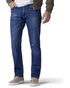 Lee Men's Big & Tall Performance Series Extreme Motion Straight Fit Tapered Leg Jean