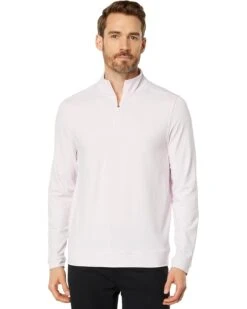 Southern Tide Cruiser Micro Stripe Heather 1/4 Zip