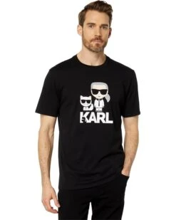 Karl Lagerfeld Paris Choupette Crew Neck T-Shirt