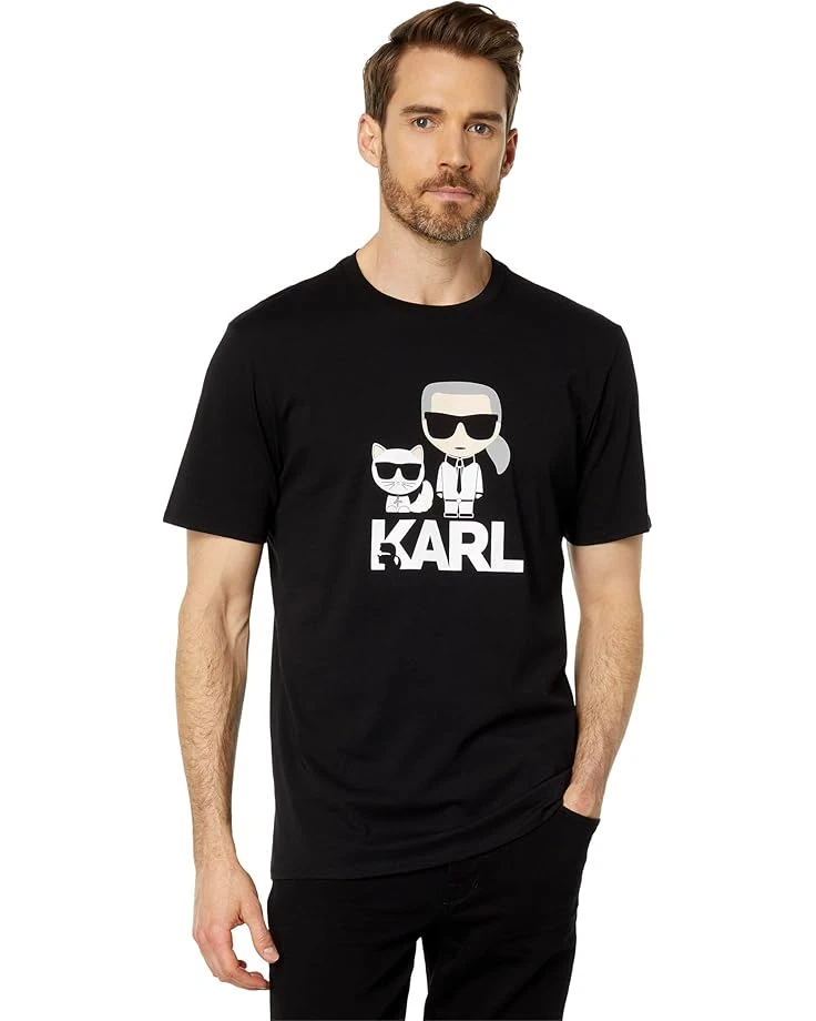 Karl Lagerfeld Paris Choupette Crew Neck T-Shirt 3 Karl Lagerfeld Paris Choupette Crew Neck T-Shirt
