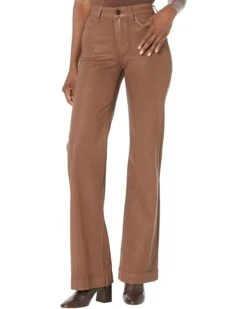 Paige Leenah In Cognac Luxe Coating