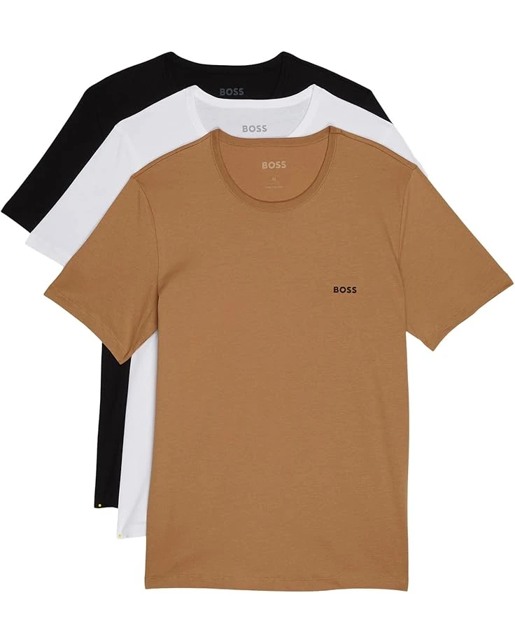 BOSS Classic Round Neck Tee 3-Pack 3 BOSS Classic Round Neck Tee 3-Pack