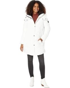 Calvin Klein A-Line Stretch Puffer