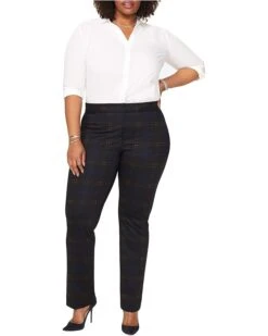 NYDJ Women's Plus Size Slim Trouser Pants