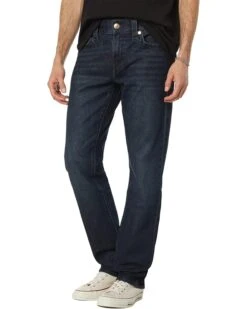 True Religion Ricky Gold Lurex Horseshoe In Paradigm Dark
