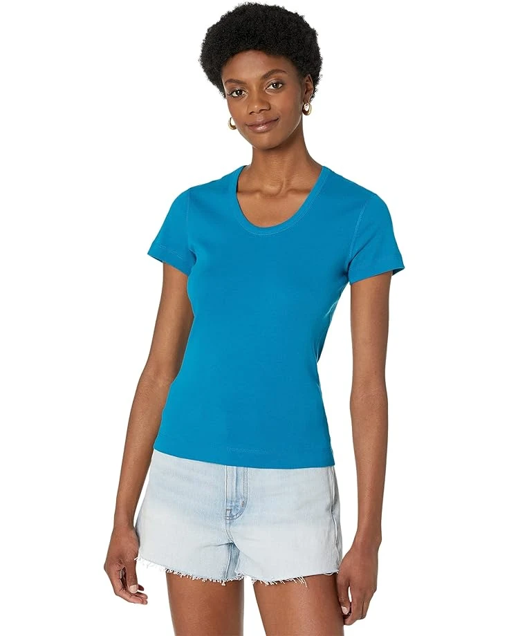 Three Dots Heritage Knit Long Sleeve Stripe Crew Neck 3 Three Dots Heritage Knit Long Sleeve Stripe Crew Neck