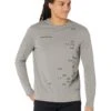 Armani Exchange Scattered Logo Long Sleeve T-Shirt
