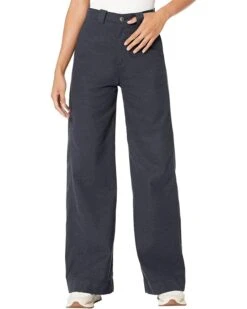 AG Adriano Goldschmied Deven High-Rise Ultra Wide Leg In Gunpowder