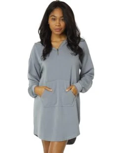 P.J. Salvage Running Errands Zip Hoodie Dress