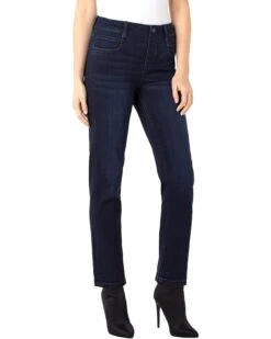 Liverpool Gia Glider Pull-On Slim Jeans In Halifax