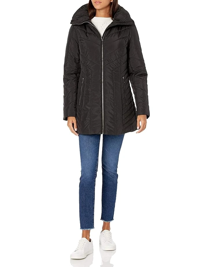 London Fog Women's Zip-up Puffer With Faux Fur Trimmed Hood,Taupe,SM 3 London Fog Women's Zip-up Puffer With Faux Fur Trimmed Hood,Taupe,SM