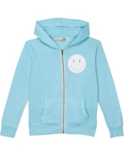 Vintage Havana Kids Full Zip Burnout Hoodie W/ Smiley (Little Kids/Big Kids)