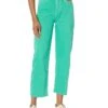 Blank NYC Baxter Straight Leg Five-Pocket Jeans In Green -Madewell Store 71daZKiHwiL. AC SR736920