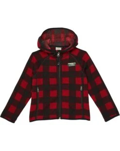L.L.Bean Sweater Fleece Hooded Print (Big Kids)