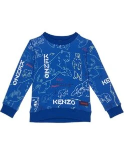 Kenzo Kids Sweatshirt With Polar Bears Print (Little Kids/Big Kids)
