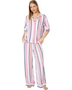 Tommy Bahama 3/4 Sleeve Long Pants PJ Set