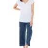 NIC+ZOE Short Sleeve V Tee 2 NIC+ZOE Short Sleeve V Tee -Madewell Store 71sOM7gS7uL. AC SR736920