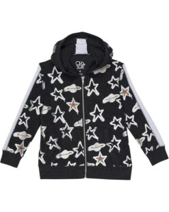 Chaser Kids Graffiti Saturn Zip-Up Hoodie (Little Kids/Big Kids)