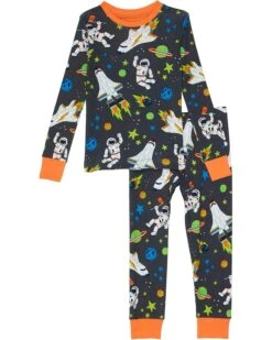 Hatley Kids Outer Space Organic Cotton PJ Set (Toddler/Little Kids/Big Kids)