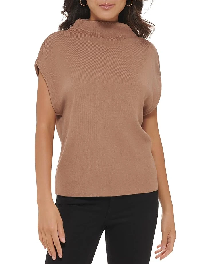 Calvin Klein Sleeveless With Rolled Collar 3 Calvin Klein Sleeveless With Rolled Collar