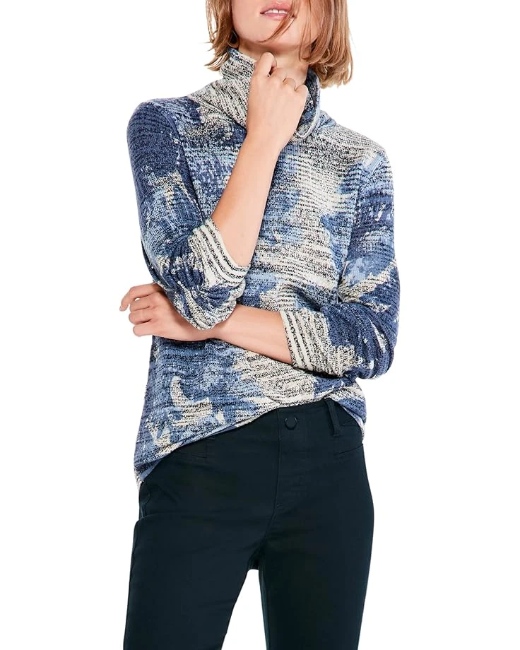 NIC+ZOE Petite Shadow Mix Sweater 3 NIC+ZOE Petite Shadow Mix Sweater