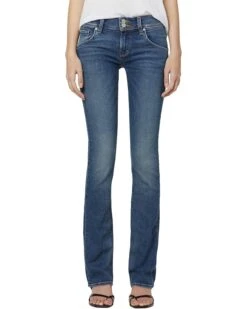 Hudson Jeans Beth Mid-Rise Baby Boot In Rhythm Rain