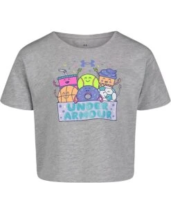 Under Armour Kids Snack Friends Cropped Tee (Little Kids)