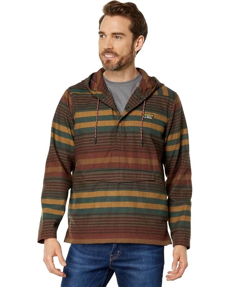 L.L.Bean Katahdin Performance Flannel Anorak 3 L.L.Bean Katahdin Performance Flannel Anorak