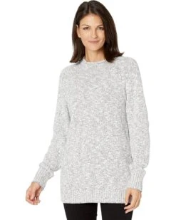 L.L.Bean Cotton Ragg Sweaters Funnel Neck Pullover