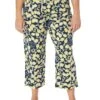 HUE Plus Size Give You Lemons Sleep Capris -Madewell Store 81Id5fmjlQL. AC SR736920