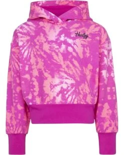 Hurley Kids All Over Print Fleece Pullover Hoodie (Big Kids)