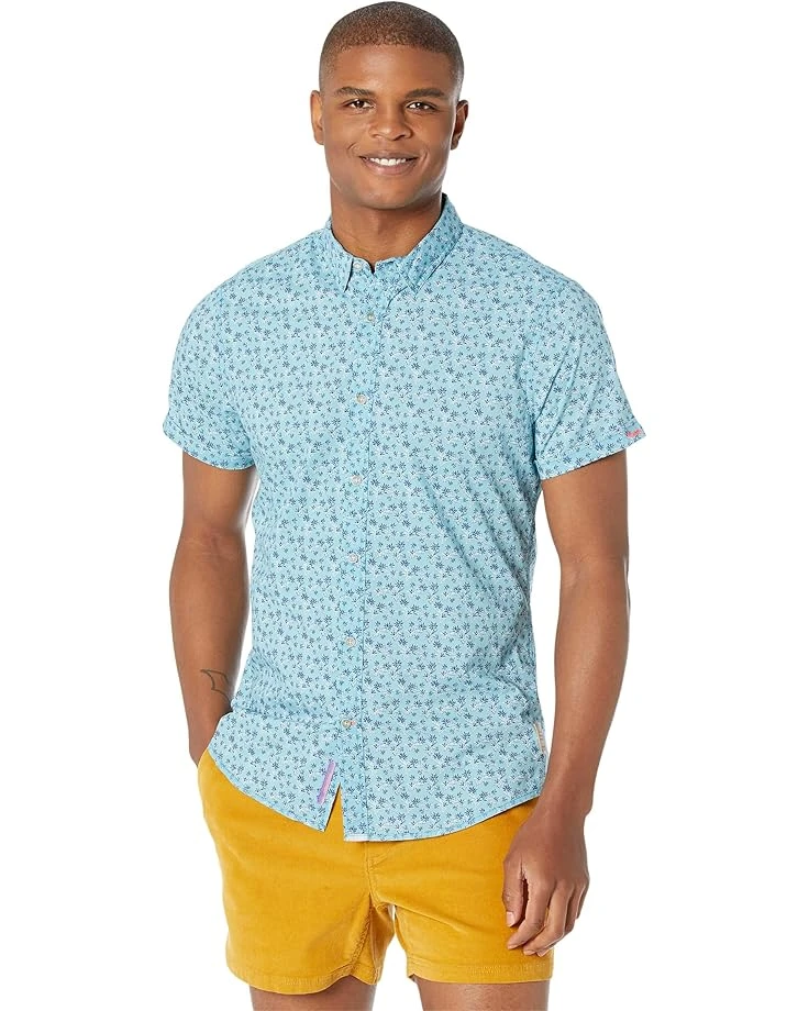 Scotch & Soda Printed Poplin Short Sleeve Shirt 3 Scotch & Soda Printed Poplin Short Sleeve Shirt