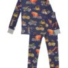 Hatley Kids Construction Trucks Organic Cotton PJ Set (Toddler/Little Kids/Big Kids) -Madewell Store 81R4HRSpdNL. AC SR736920