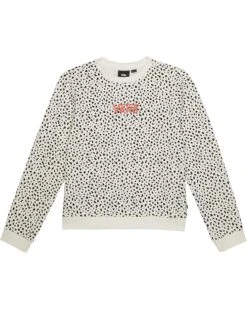 Vans Kids Dalmation Crew (Big Kids)