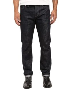 The Unbranded Brand Tapered In 21 OZ Indigo Selvedge