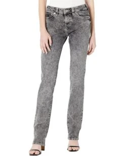 True Religion Billie Mid-Rise Straight In Rinse Indigo