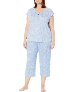 Karen Neuburger Spring Dreamer Short Sleeve Capris PJ Set