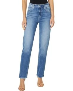 Paige Stella Straight Offset Coin Pocket In Volar Distressed