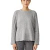 Eileen Fisher Crew Neck Boxy Top -Madewell Store 81m1xfh2LGL. AC SR736920