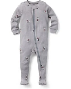 Janie And Jack Mickey One-Piece Sleepwear (Infant)