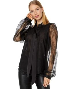 EQUIPMENT Linneta Tie Neck