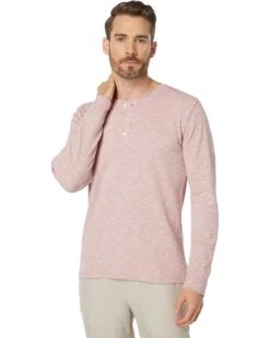 Vince Slub Thermal Long Sleeve Henley